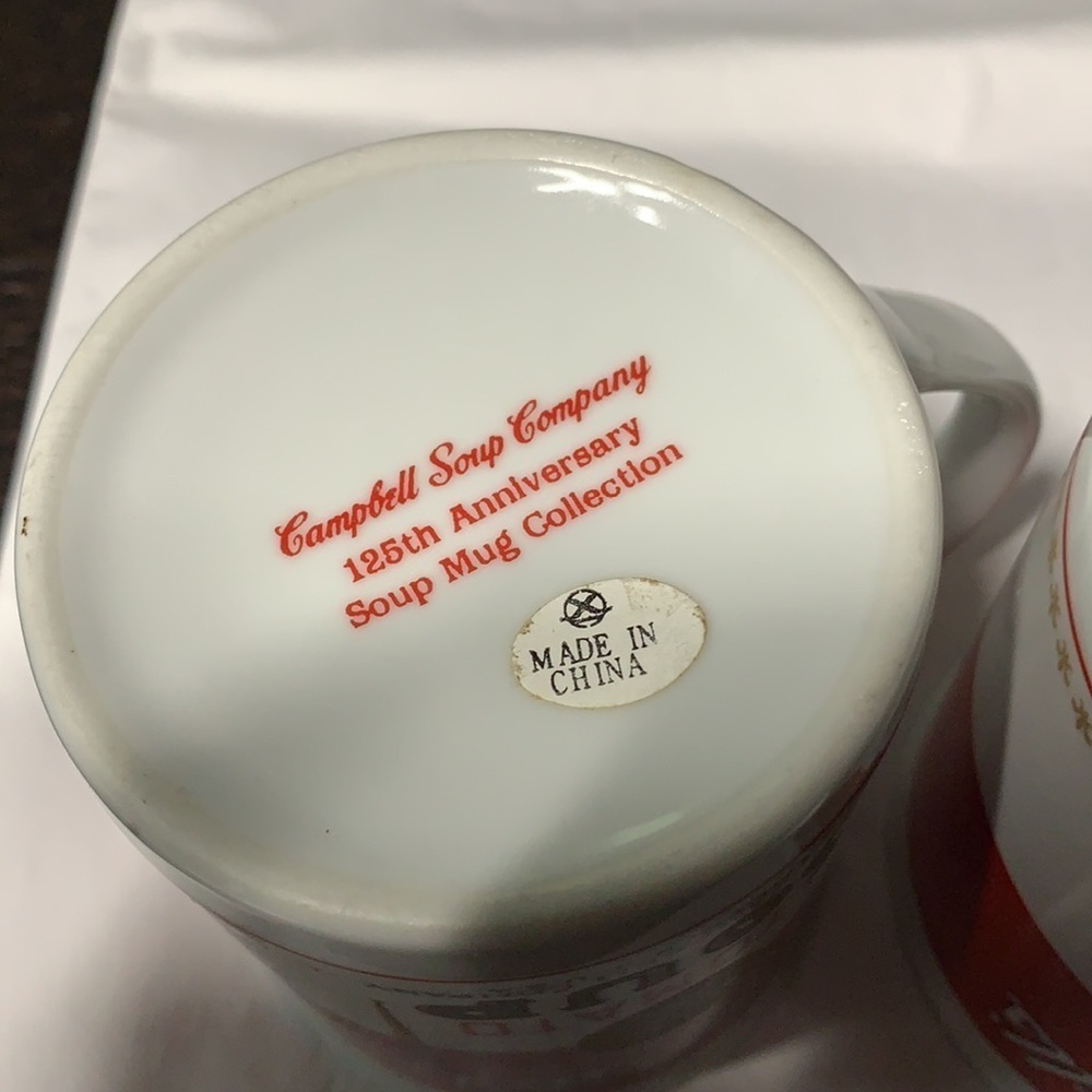 Campbell’s Tomato Soup mugs 125th anniversary - Picture 4 of 4